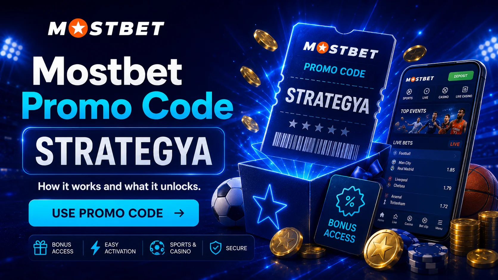Mostbet promo code strategya: where to enter it and what it unlocks